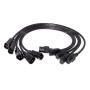 Kit de cables de alimentación (5 c/u), C13 a C14