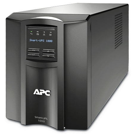 SMT1000IC, APC Smart-UPS, Línea Interactiva, 1000VA, Torre, 230V, 8x IEC C13 salidas, Puerto SmartConnect+SmartSlot, AVR, LCD