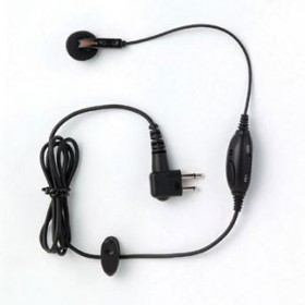 Auricular serie comercial con micrófono/PTT/interruptor VOX en línea