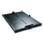 AR8128BLK, Bandeja Schneider Electric, Estante deslizante de 200 lb/91 kg, color negro