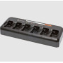 Motorola PMLN6591– Multicargador de Escritorio de 6 Unidades para Radios EP450 / DEP450 / R2