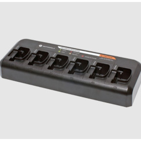 Motorola PMLN6598 - EUR– Multicargador de Escritorio de 6 Unidades para Radios EP450 / DEP450 / R2