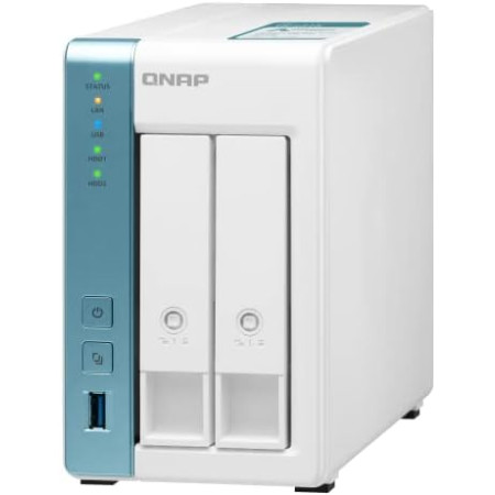QNAP TS 231P3-4G-US-Servidor NAS de 2 bahias con 4 GB RAM y Red 2.5 Gb3