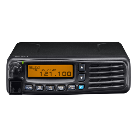 ICOM IC-A120 RADIO MOVIL AEREO ANALOGICO VHF Profesional