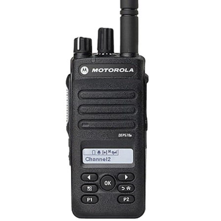 Radio portátil digital Motorola DEP570e 128 Ch 5 Watts VHF 136-174 Mhz LKP TIA