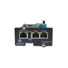 Tarjeta de Red Vertiv RDU-SIC G2 – Gestión SNMP/Web para UPS y PDUs