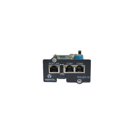 Tarjeta de Red Vertiv RDU-SIC G2 – Gestión SNMP/Web para UPS y PDUs