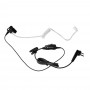 HKLN4601 – Auricular de Vigilancia Motorola con Micrófono y PTT, 1 Hilo, Tubo Acústico