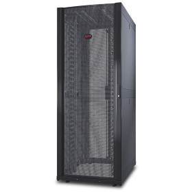 ER6202, Rack Easy 600mm/42U/1000mm, con techo, panel lateral, piezas de corte, pies y 4 ménsulas, sin fondo, negro