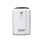 UPS CDP R-UPR1008I 1000VA/500W 8 SALIDAS / 5 PORT USB / 1 TIPO C / AUTONOMIA 40 MIN BLACK (R-UPR1008I)