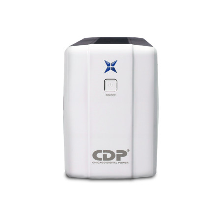 UPS CDP R-UPR508I 500VA/250W 8 SALIDAS / 5 PORT USB / 1 TIPO C / AUTONOMIA 20MIN BLACK (R-UPR508I)